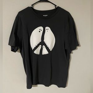 Ghost Peace Sign t shirt